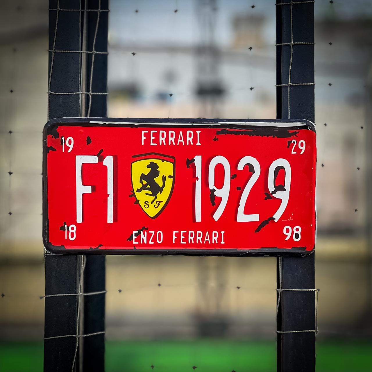 Ferrari License Plate Post (Ferrari Plate) - Image 1