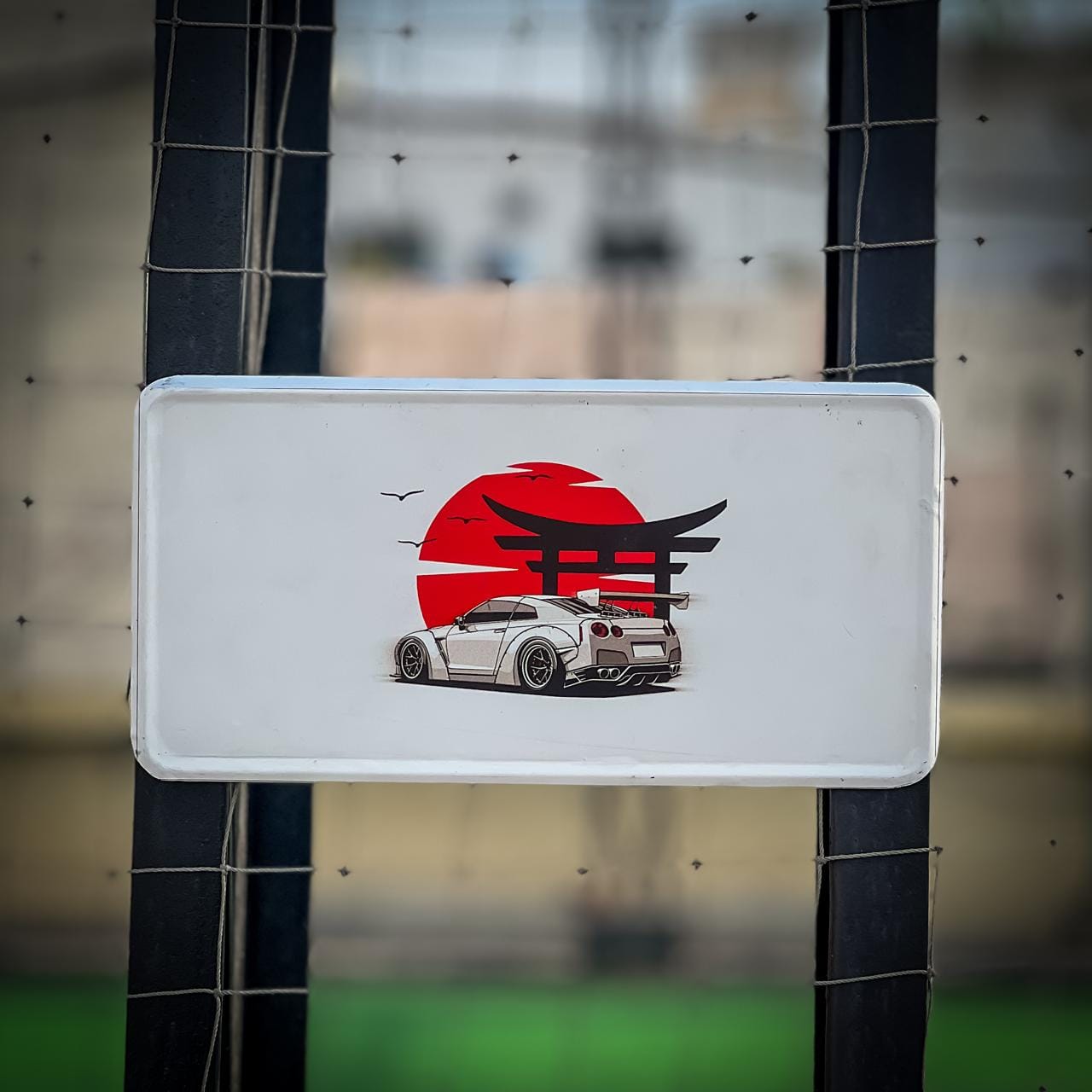 Nissan GTR License Plate Post (Nissan GTR) - Image 1