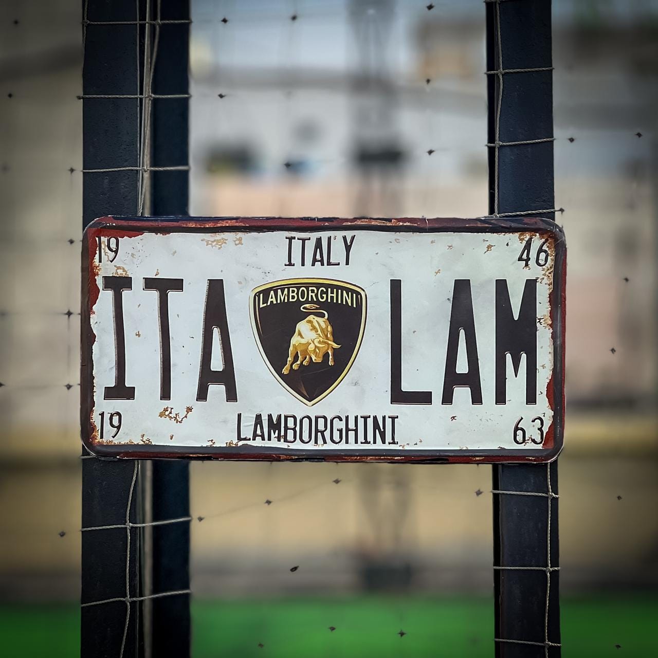 lambo License Plate Poster (Lambo) - Image 1